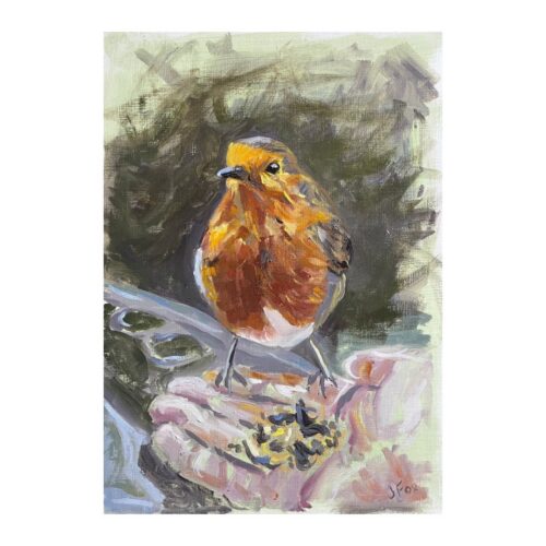 Painting titled 'Flash;