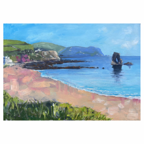 "Towards Thurlestone Rock"