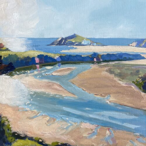 “Avon Estuary towards Burgh Island” SOLD